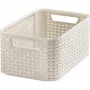 CURVER Style S caja de almacenamiento 28,5 x 19,4 x 13 cm crema efecto ratán