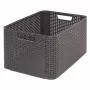 CURVER Style L caja de almacenamiento 43,6 x 32,6 x 23 cm gris oscuro