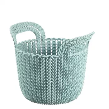 CURVER cesta Knit XS redonda 3L 23x19x19 cm azul