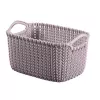 CURVER Knit XS cesta de almacenamiento rectangular 3L 25x18x14 cm lila claro