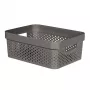 CURVER Infinity Recycled caja 11L 36x27x14cm gris oscuro