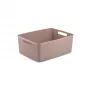 CURVER cesta Jute M 12L 36x28x15cm rosa