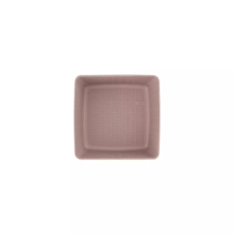 CURVER cesta Jute cuadrada 17L 28x28x27cm rosa