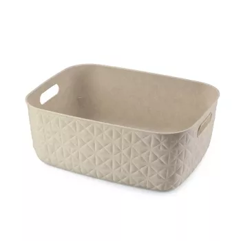 CURVER cesta Softex M 12,5L blanco tiza