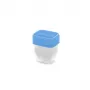 CURVER set de recipientes de almacenamiento rectangulares 5x0,25L Vedo transparente azul