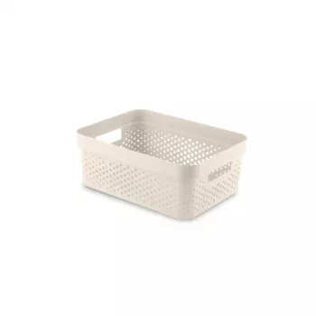 CURVER Infinity Recycled 11L Caja de almacenamiento 36x27x14 cm Oasis White