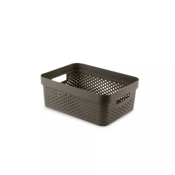 Curver caja Infinity Recycled 11L 36x27x14cm marrón