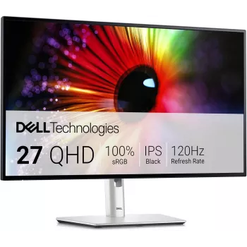 Dell U2724D 27 pulgadas QHD IPS Black monitor con hub USB-C, 120Hz, monitor KVM Dell U2724D (reacondicionado)
