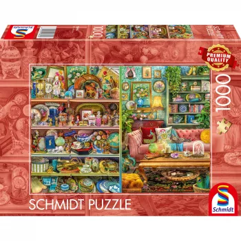 Schmidt Spiele Aus Alt mach Neu - mit Liebe dekoriert (1000 piezas) Puzzle de 1000 piezas