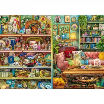 Schmidt Spiele Aus Alt mach Neu - mit Liebe dekoriert (1000 piezas) Puzzle de 1000 piezas