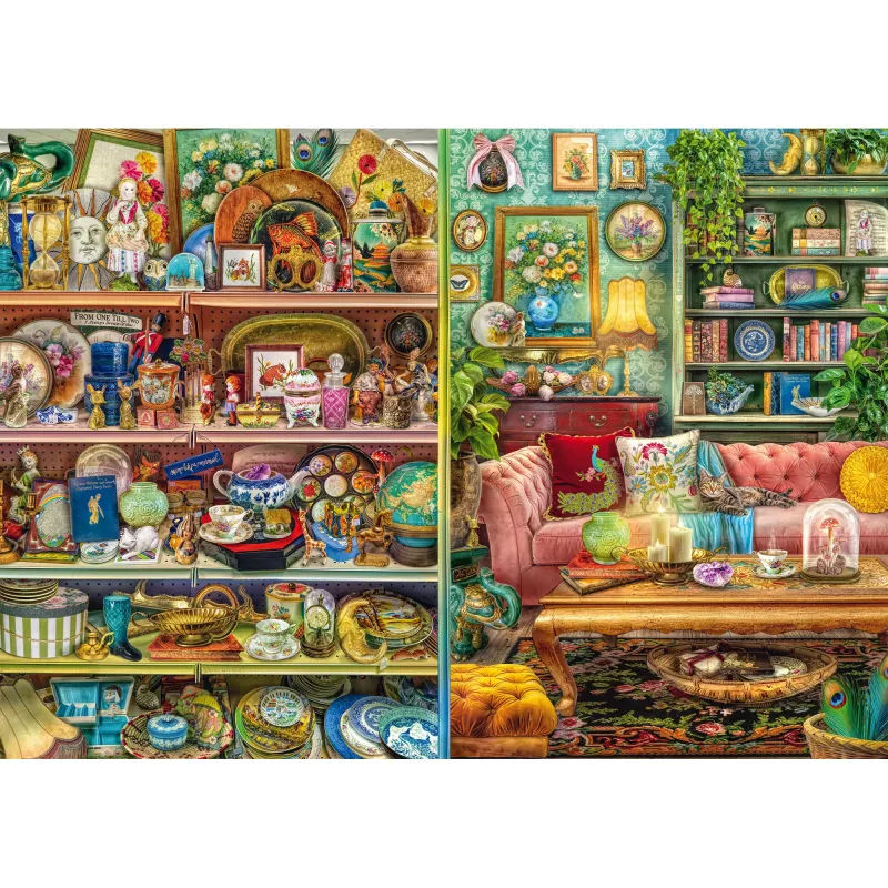Schmidt Spiele Aus Alt mach Neu - mit Liebe dekoriert (1000 piezas) Puzzle de 1000 piezas