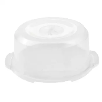 KEEEPER Fiambrera para tarta Fabrizio Ø37x15cm 7,5L blanca
