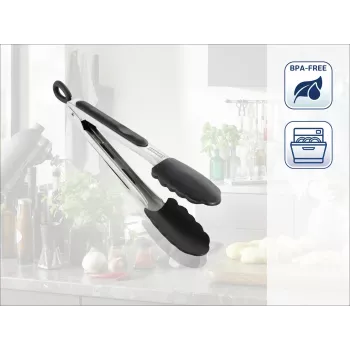 LEIFHEIT Pinzas de cocina y parrilla 23 cm