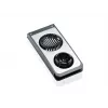 LEIFHEIT Cortador de huevos Combi ProLine 2 en 1 cortador y cuarteador, hilos de acero inoxidable, base antideslizante, blanco/gris
