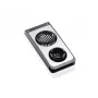 LEIFHEIT Cortador de huevos Combi ProLine 2 en 1 cortador y cuarteador, hilos de acero inoxidable, base antideslizante, blanco/gris