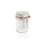 Tarro hermético LEIFHEIT 370 ml - Tarro de conservación hermético con cierre de alambre y junta de caucho natural, vidrio transparente, conservación de alimentos