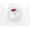 Recipiente para alimentos Fresh&Easy LEIFHEIT 400 ml – hermético, a prueba de fugas, sin BPA, transparente con tapa verde