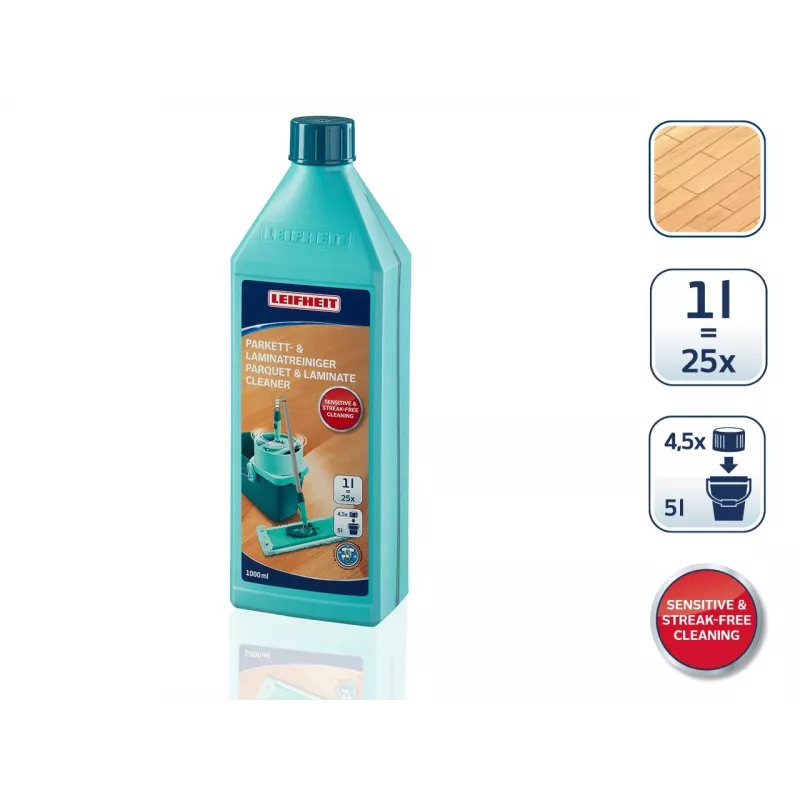 LEIFHEIT Limpiador de laminado y parqué concentrado 1L