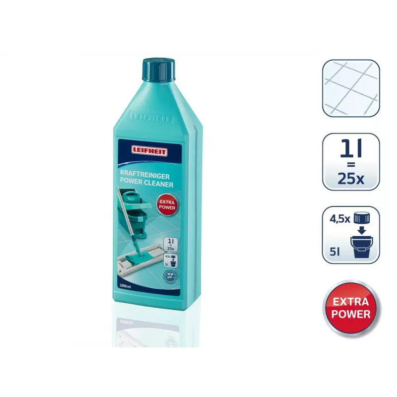 LEIFHEIT Very Dirty Limpiador de suelos concentrado Limpiador potente 1L