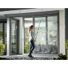 Set de limpieza de ventanas LEIFHEIT con mango telescópico, escurridor 2en1 XL Pro Reach, alcance de 4 m