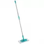 Cepillo de suelo PowerClean M LEIFHEIT con mango telescópico, 33 cm, verde/gris