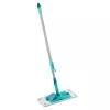 Cepillo de suelo PowerClean M LEIFHEIT con mango telescópico, 33 cm, verde/gris
