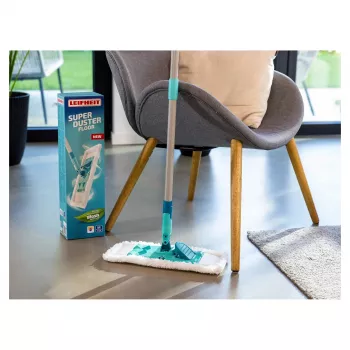 Cabezal de mopa antipolvo electrostática Superduster Floor M LEIFHEIT 33 cm