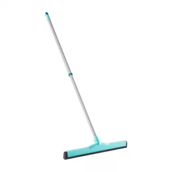 Escurridor de suelos Classic Aqua Collect LEIFHEIT con mango telescópico, 45 cm, verde/blanco