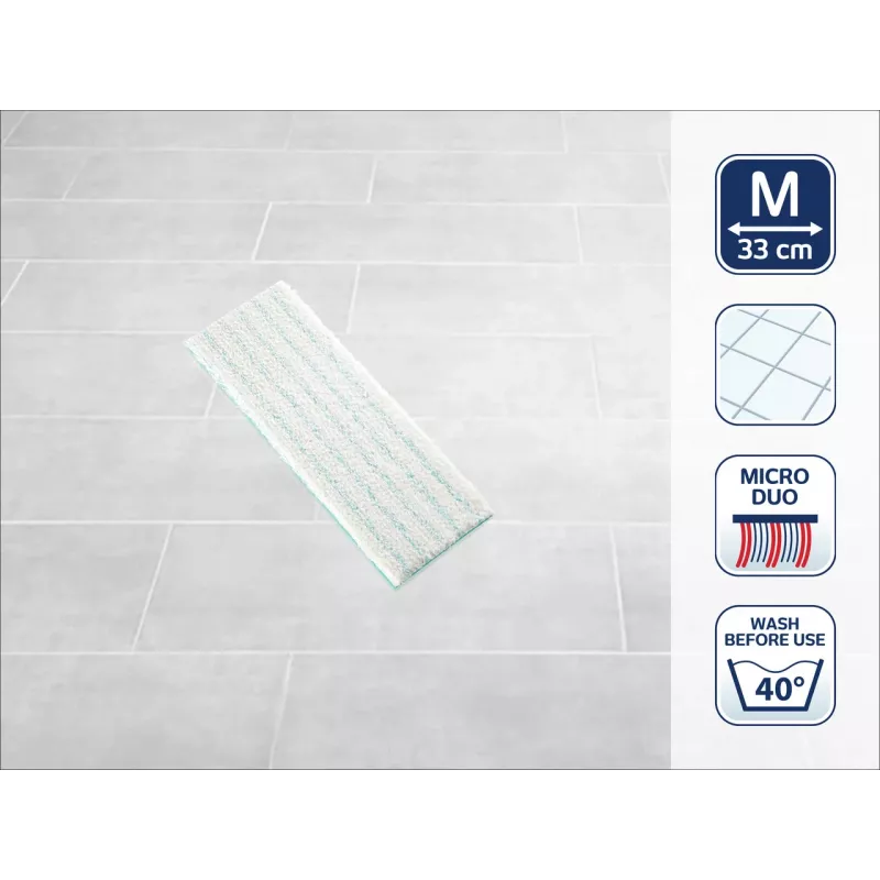 LEIFHEIT Picobello M Cotton Plus funda de mopa de recambio 33 cm