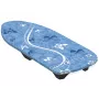 LEIFHEIT Air Board Table Compact tabla de planchar 70x30 cm, Thermo-Reflect, ultraligera EPP, plegable, blanco/azul