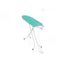 LEIFHEIT Air Board M Compact Plus tabla de planchar 120x38 cm con tecnología Thermo-Reflect, altura ajustable 75-95 cm, plegable, funda de algodón