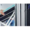 LEIFHEIT Air Board M Compact Plus tabla de planchar 120x38 cm con tecnología Thermo-Reflect, altura ajustable 75-95 cm, plegable, funda de algodón