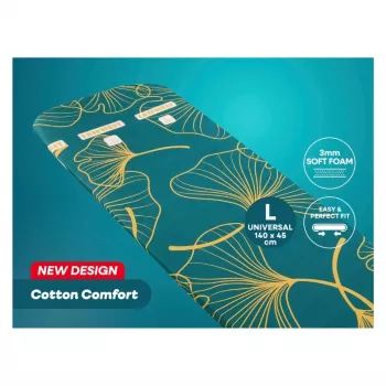 LEIFHEIT funda de tabla de planchar Cotton Comfort L/Universal 140x45 cm