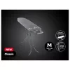 Leifheit Classic M tabla de planchar negra 120x38 cm con soporte fijo para la plancha y funda de algodón