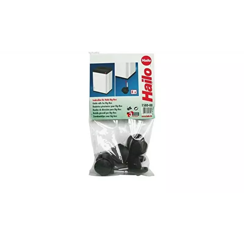 Hailo juego de ruedas para cubo de basura Big-Box