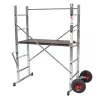 HAILO andamio HobbyStep H3 acero 2x5 peldaños plataforma de trabajo plegable