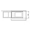 HAILO Multi-Box Duo L sistema de residuos bajo encimera, 2x14L, blanco