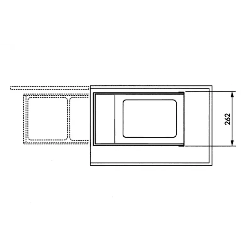 HAILO Multi-Box Duo L sistema de residuos bajo encimera, 2x14L, blanco