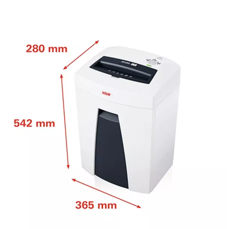 HSM SECURIO C18 trituradora de papel de corte en tiras 3,9 mm P-2 blanco/antracita