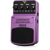 Behringer OD300 pedal de efecto overdrive/distortion morado, negro