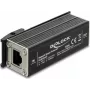 Delock protección contra sobretensiones de red RJ45 para montaje en carril DIN