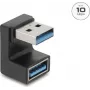 Delock adaptador USB 10 Gbps Type-A macho a hembra en forma de U