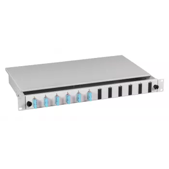 EFB Elektronik caja de empalme SC-APC 9/125µm, 48x pigtails / 24x acopladores