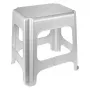 KEEEPER Maxi Max escalón, gris claro, 41 x 33,5 x 42,5 cm, carga 150 kg, antideslizante, apilable