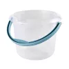 Keeeper cubo Mika con vertedor, 5 L, Ø24x20 cm, transparente