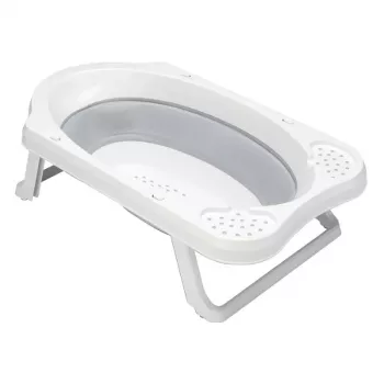 KEEEPER bañera plegable para bebé Maja Pure 48x82x23,5 cm gris
