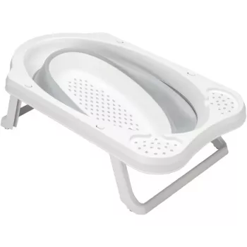 KEEEPER bañera plegable para bebé Maja Pure 48x82x23,5 cm gris
