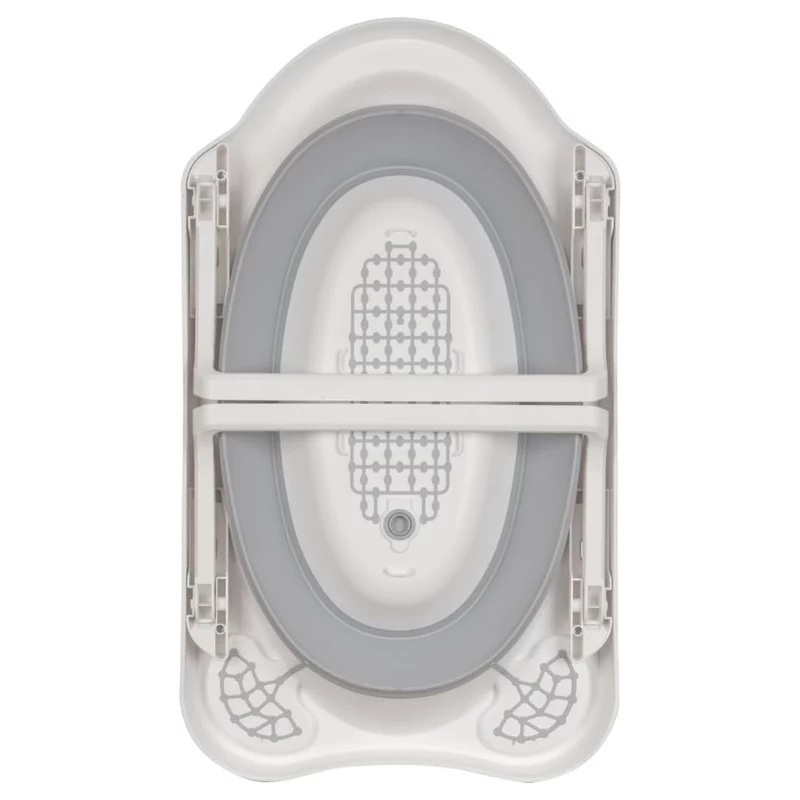 KEEEPER bañera plegable para bebé Maja Pure 48x82x23,5 cm gris