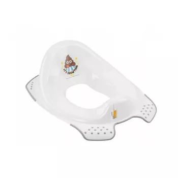 keeeper orinal con función antideslizante Ewa Emoji Showtime, blanco, 30x40x15 cm