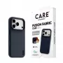 CARE by PanzerGlass Fusion Fabric funda azul con MagSafe para iPhone 17 Pro